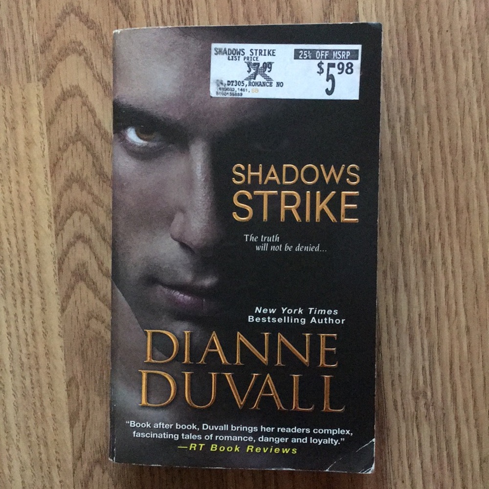 Shadows Strike by Dianne Duvall (Immortal Guardians series Book 6) paperback